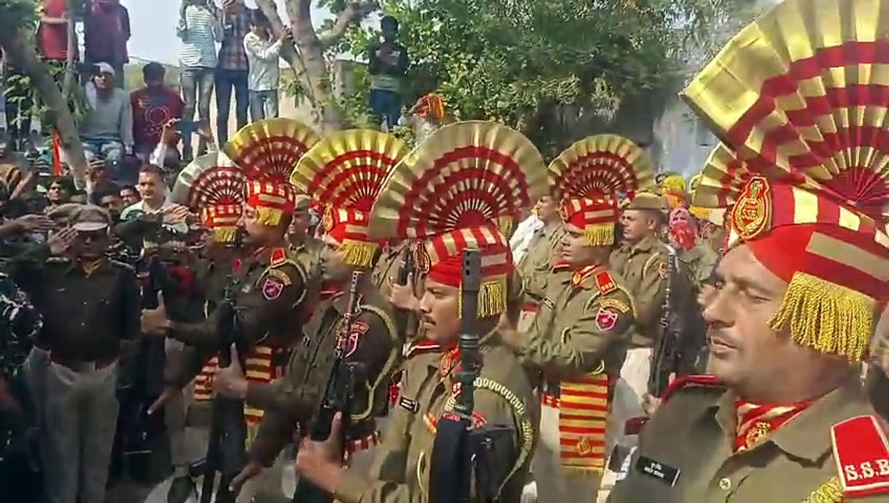 सैनिक सम्मान के साथ हुआ खुशी राम मीणा का अंतिम संस्कार