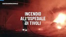 Pazienti morti e 200 persone evacuate per l'incendio scoppiato ieri sera all'ospedale di Tivoli.