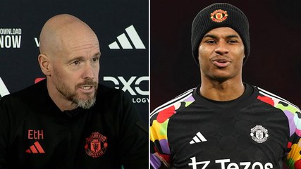 Marcus Rashford has to fight his way back into Man United side, says Ten Hag