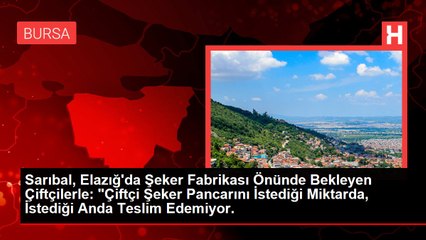 Sarıbal, Elazığ'da Şeker Fabrikası Önünde Bekleyen Çiftçilerle: "Çiftçi Şeker Pancarını İstediği Miktarda, İstediği Anda Teslim Edemiyor.