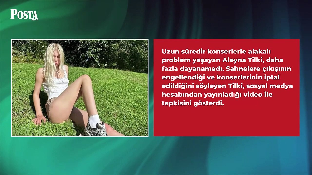 Aleyna Tilki'den küfürlü sitem