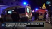 Un incendio en un hospital de Roma deja tres muertos y 134 evacuados