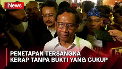 Mahfud MD Luruskan Pernyataan: Bukan OTT KPK, tapi Penetapan Tersangka Kerap Tanpa Bukti yang Cukup