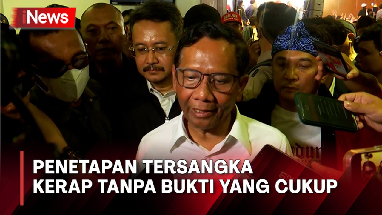 Mahfud MD Luruskan Pernyataan: Bukan OTT KPK, tapi Penetapan Tersangka Kerap Tanpa Bukti yang Cukup