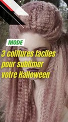 3 coiffures faciles pour sublimer votre Halloween