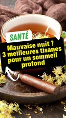 Mauvaise nuit ? Les 5 meilleures tisanes pour un sommeil profond