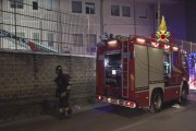 Tivoli, devastante incendio all'ospedale: i soccorsi e l'intervento dei vigili del fuoco - Video