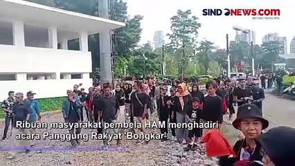 Melihat Panggung Rakyat di GBK untuk Peringati Hari Antikorupsi dan HAM Sedunia