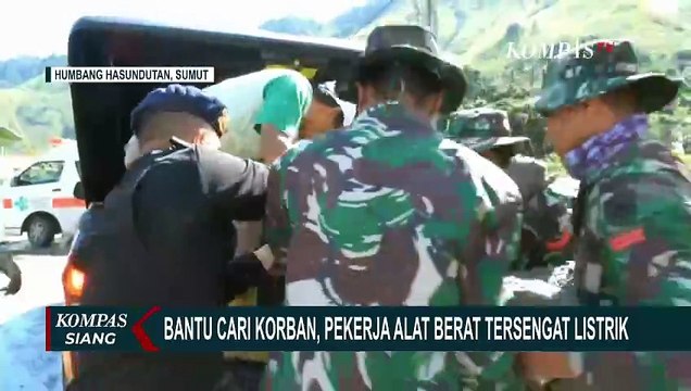 Berupaya Cari Korban Hilang Banjir Bandang Humbahas, 2 Pekerja Alat Berat Tersengat Listrik!