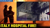 Italy: Fatal Fire Claims Three Lives in San Giovanni Evangelista Hospital | Breaking News | Oneindia