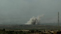 غارات إسرائيلية عنيفة على مناطق شمال #غزة #العربية