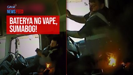 Baterya ng vape, sumabog! | GMA Integrated Newsfeed