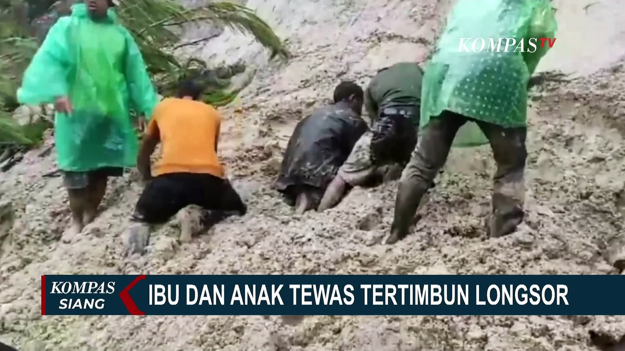Miris, Ibu dan Anak di Tapanuli Utara Tertimbun Longsor Bersama...