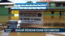 6 Kecamatan di Ketapang Kalbar Terendam Banjir hingga Setinggi 150 CM! Apa Langkah BPBD?