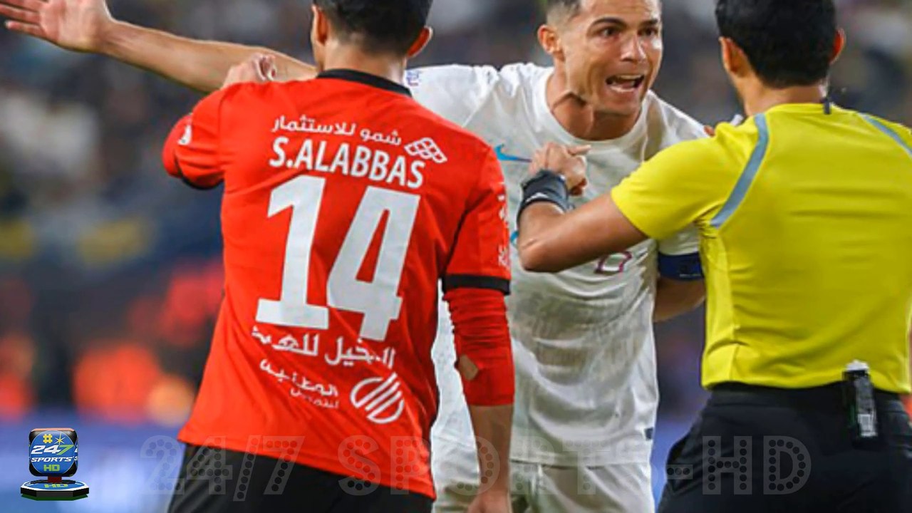 Cristiano Ronaldo Fumes after Being Denied a Penalty in 4-1 Win against Al-Riyadh