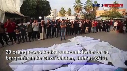 20 Tewas akibat Serangan Darat Israel di Gaza Selatan