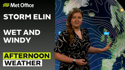 Met Office Afternoon Weather Forecast 09/12/23 - Rain in the north, sun in the south
