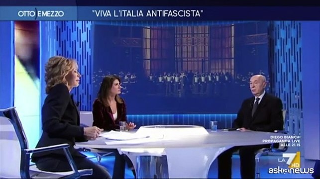 Viva l'Italia antifascista , parla giornalista del grido alla Scala