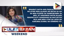 Mabilis na pag-aresto sa isa sa mga suspek sa Marawi bombing, pinuri ng mga Senador