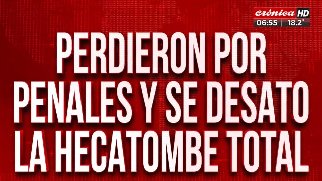 Batalla campal en el fútbol juvenil: perdieron por penales y se desató la furia
