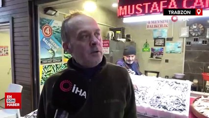 Trabzon'da vatandaş hamsiye doydu