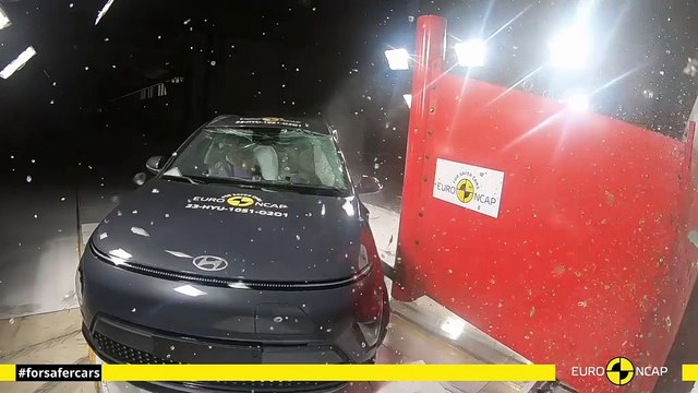 Le crossover compact Hyundai Kona obtient quatre étoiles sur cinq possibles aux crash-tests Euro NCAP 2023