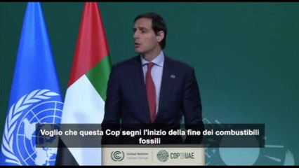 Commissario Ue: Cop28 segni l'inizio della fine combustibili fossili