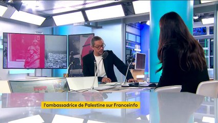 L'ambassadrice de la Palestine affirme sur France Info ne pas avoir eu vent de v*ols commis par le Hamas