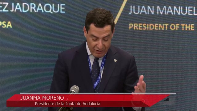 Moreno destaca el papel de Andalucía en la transición energética hacia un modelo sostenible