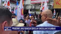 Prabowo Kampanye Didampingi AHY, Janjikan Pemerataan Kesejahteraan di Sumatera Barat