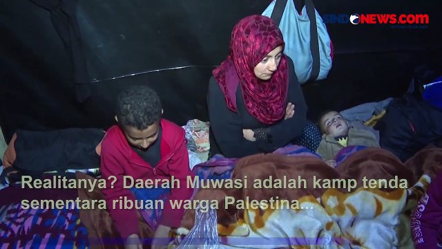 Terpaksa Hidup di Pengungsian, Ribuan Warga Gaza Bertahan di Muwasi