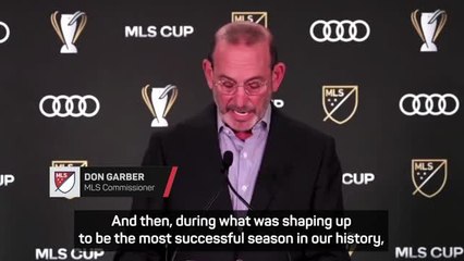 Скачать видео: 'Iconic' Messi has transformed MLS - Don Garber