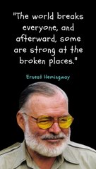 Wise Quotes From Ernest Hemingway on Betrayal