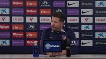 Simeone sobre el estado de Morata