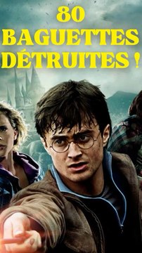 HARRY POTTER = destructeur de baguettes !