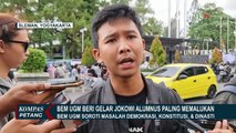 Istana Respon BEM UGM Nobatkan Jokowi Alumnus Memalukan Karena Masalah Demokrasi, MK, dan Dinasti