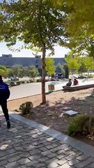 من داخل سور ديار بكر الأثري