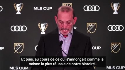 Don Garber : "Avec Messi, la MLS est dans toutes les conversations du sport mondial"
