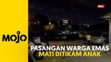 Suami isteri warga emas maut ditikam anak