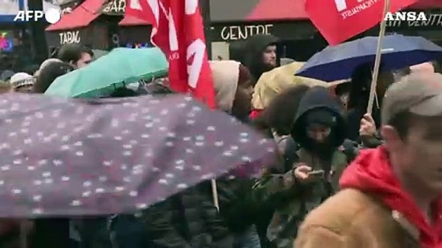 Francia, manifestazione pro-Palestina a Parigi
