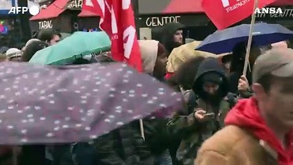 Francia, manifestazione pro-Palestina a Parigi