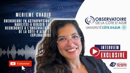 Merieme Chadid, Astrophysicienne, Directrice de recherche, enseignante et chercheuse (CNRS)