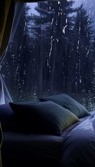 Snow falling,Rain sleep asmar