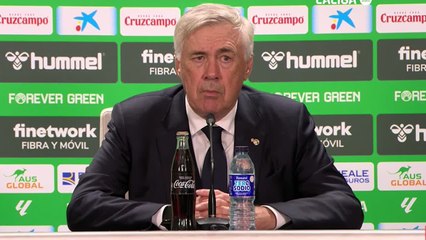 El final de la rueda de prensa de Ancelotti: sorprendente tras el empate