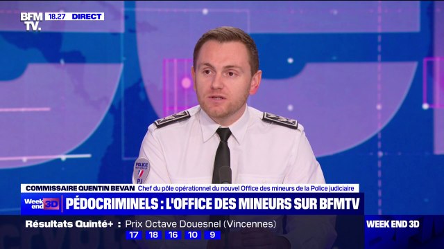 On a de tous les profils : le commissaire Quentin Bevan revient sur le coup de filet contre la pédocriminalité réalisé par l'office des mineurs de la Police judiciaire