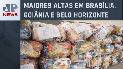 下载视频: Cesta básica fica mais cara em nove capitais brasileiras; saiba mais