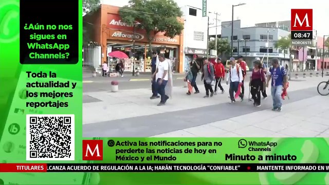 Aumenta afluencia de peregrinos en la basílica de Guadalupe, CdMx
