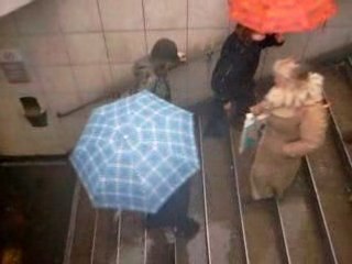 observacion de una estacion de metro