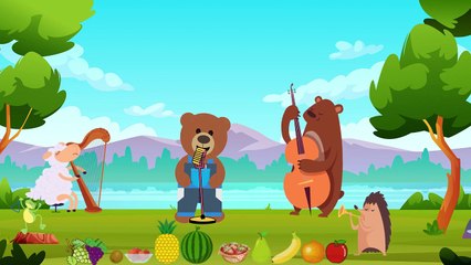 Kids Learn To Write Fruit Names While Beary Gets Ready For A Picnic With His Friends