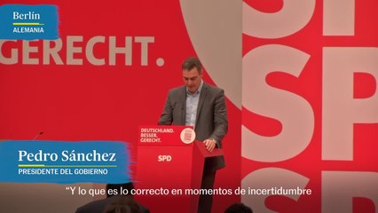 Sánchez: "El odio y el miedo son virus peligrosos que pueden ser letales para la democracia"